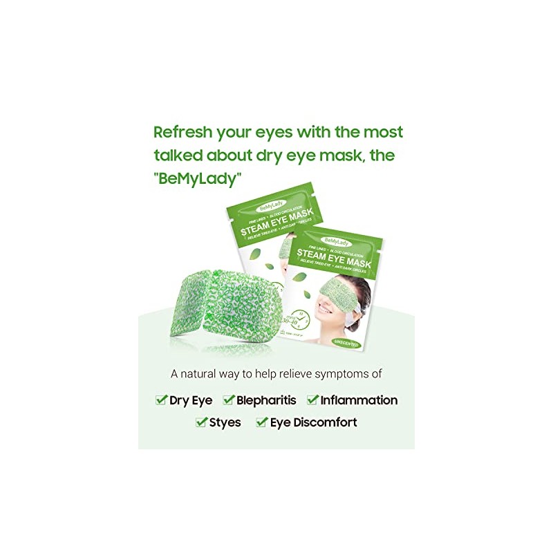 Self Heating Steam Eye Mask, Heated Sleep Mask for Sleep