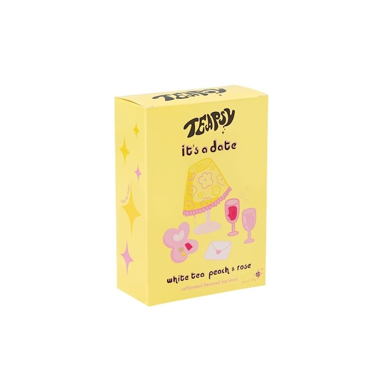 Teapsy Tea - It's a Date - White Tea, Peach