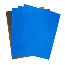 YGQ Gaskets Gasket Material Asbestos Free Rubber and Cork Sealing Paper Sealing Paper Sheet for Petrol, Diesel, Oil, Small Engines, DIY Conversion, Sealing, 4 Pieces