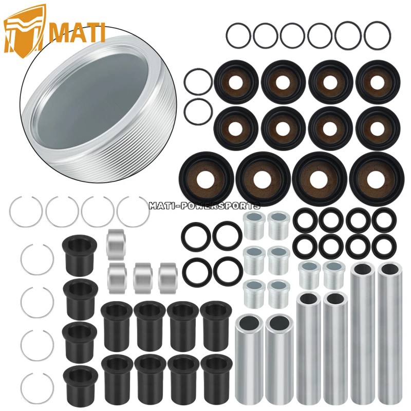 M MATI 2 Set Rear A Arm Bushings Shaft Kit