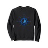 Sailing Compass Rose Sailboat Sweatshirt