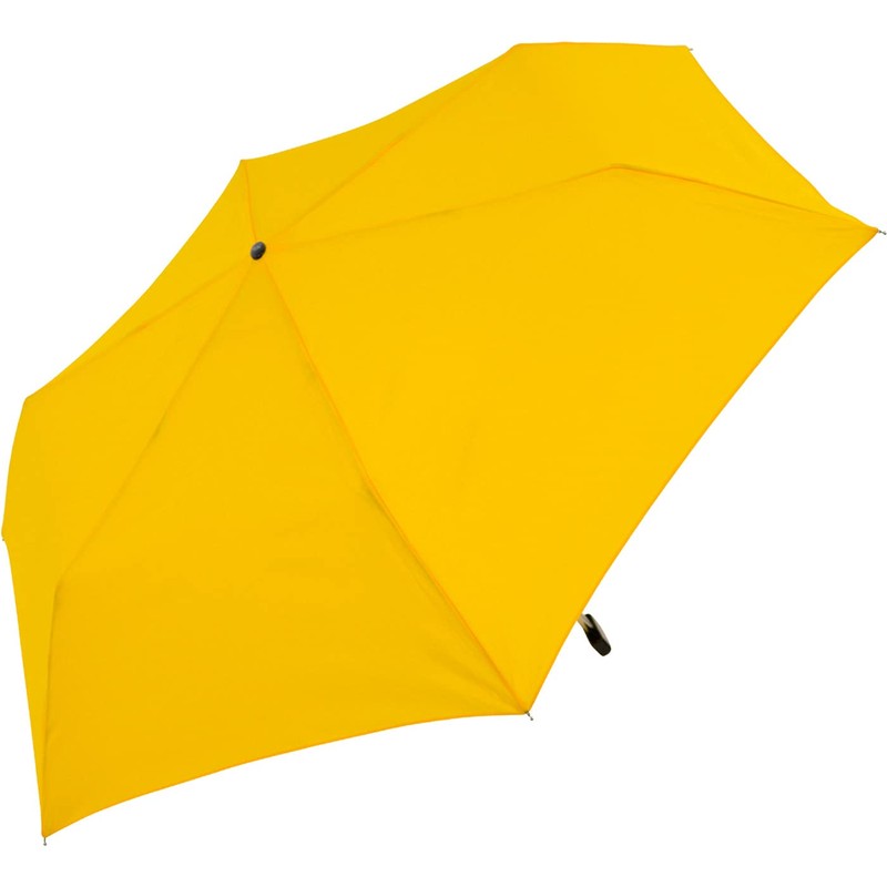 iX-brella Steel Flat Pocket Umbrella Super Flat Mini Umbrella, Gold