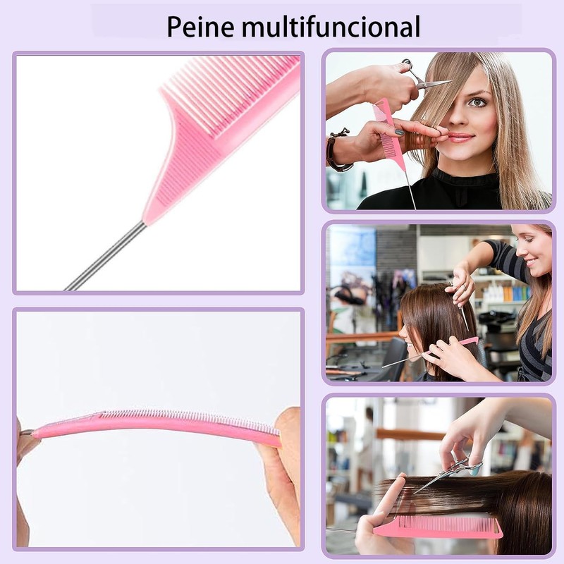 5 Peines De Peinado Para Hombres Y Mujeres, Peines De