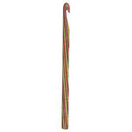 KnitPro 4.5 mm Symfonie Crochet Single Ended Hooks, Multi-Color