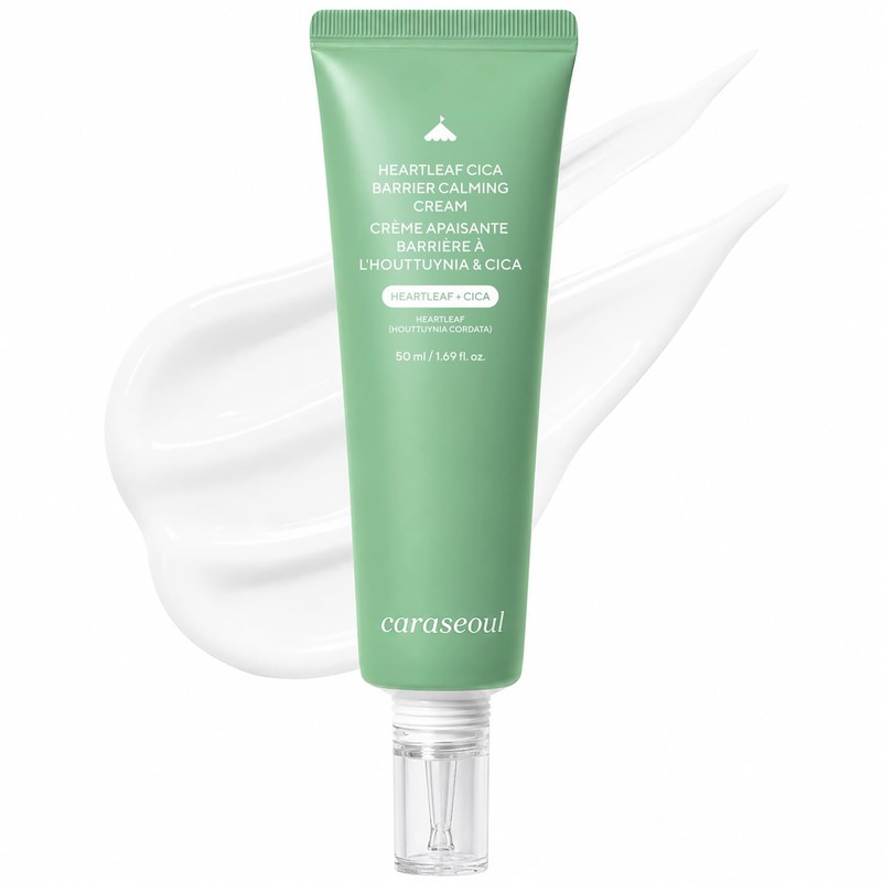 caraseoul Crema Hidratante Heartleaf Cica para Barrera Cutánea (50ml)