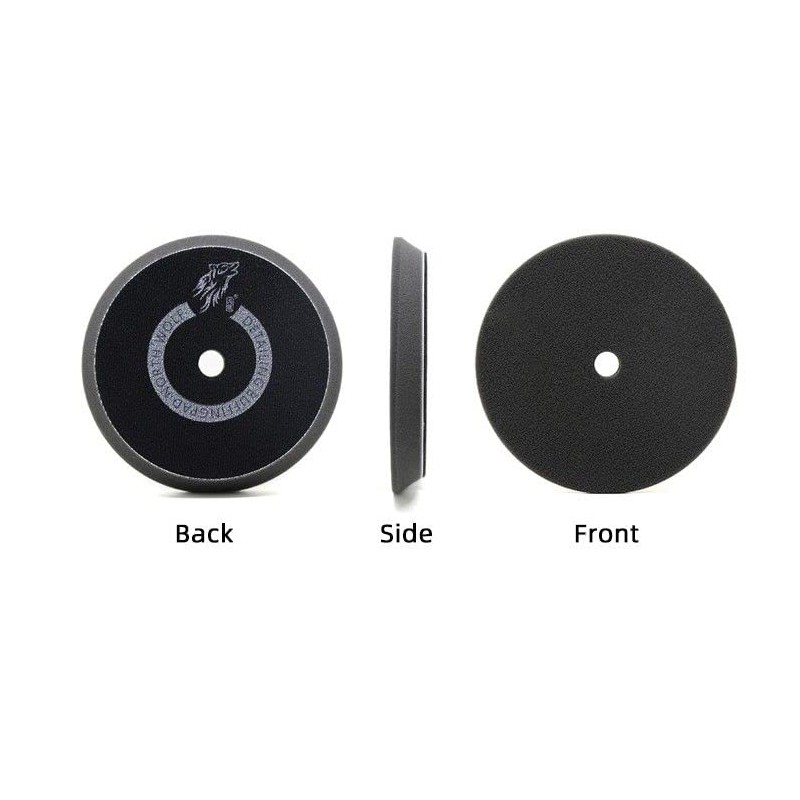 AnViele North Wolf Tapered Urethane Polishing Pads (2 Black)