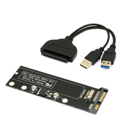 chenyang CY USB 3.0 to 12+6Pin SSD and SATA 22Pin PCB Disk Drive for 2010 2011 MAC Air A1369 A1370 SSD