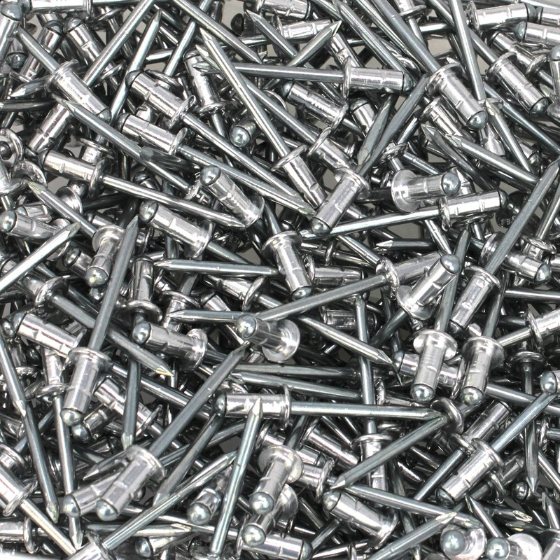 Blind rivets with flat head according to DIN 7337 /