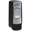 PURELL ADX-7 Push-Style Hand Sanitizer Dispenser, Chrome/Black, for PURELL ADX-7