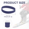32pcs Ski Brake Retainers, Snowboard Brake Bands Retainers Strap Brake