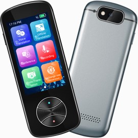 Language Translator Device No WiFi Needed, Instant Two Way Language Translator with 137+ Languages, Offline/Photo/AI Translator Device 2024 Voice Translator for Travel Business Learning