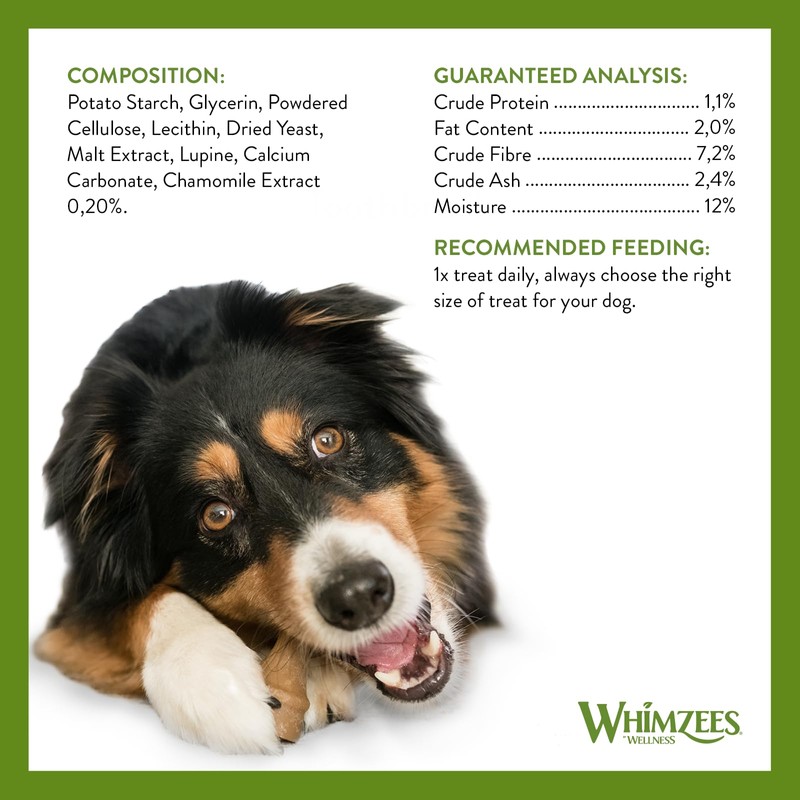 WHIMZEES Antler, Occupying Dental Treat with Calming Effects for Large