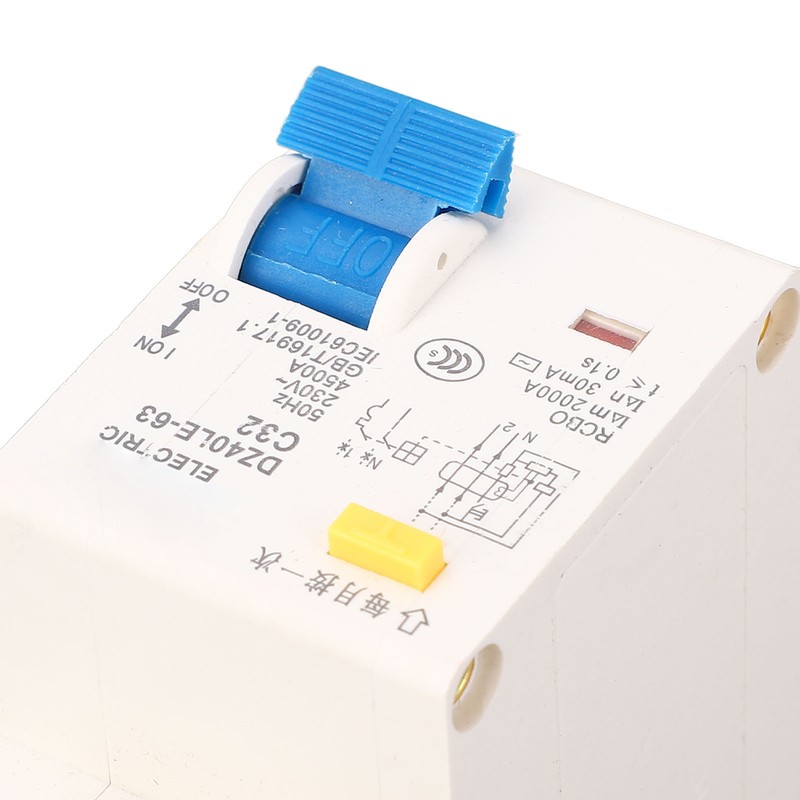 Air Switch with Leakage Protector Single Handle Circuit Breaker for