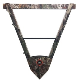 Rush Creek Creations Real tree Camo 3 Bow 12 Arrow Wall Rack - 5 Minute Assembly - REALTREE Xtra, 31.5 x 32.7 (39-4008)