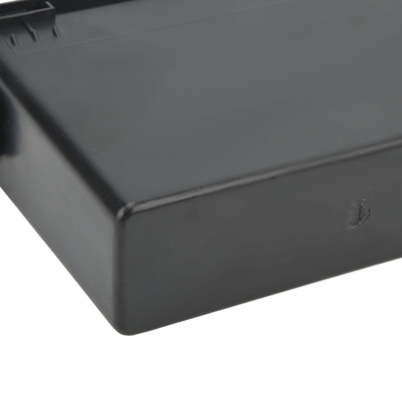 Car Stereo Radio Storage Box Black Large Storage Space Dash