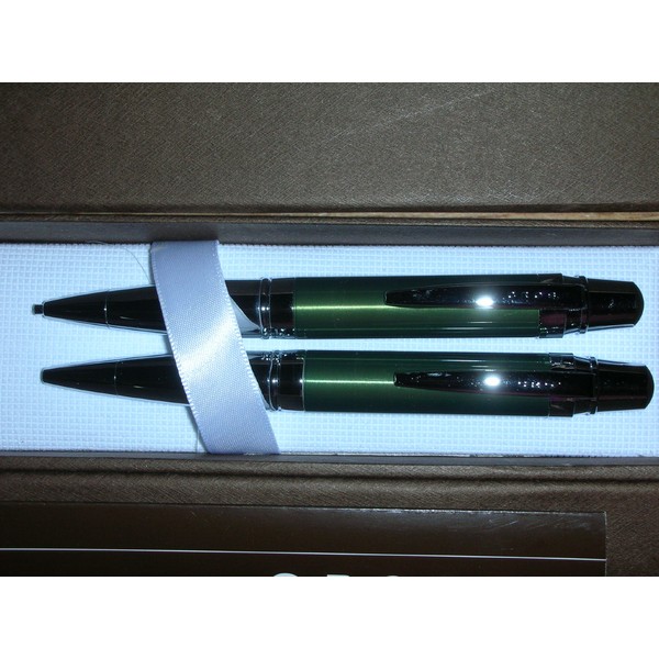 Cross Havana Seagreen Pen & Pencil Set