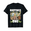 Brother Of The Wild One 1st Birthday Safari Decoration T-Shirt