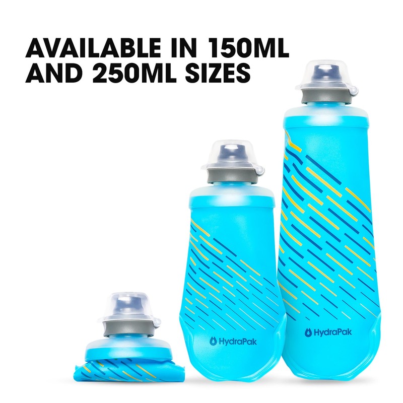 HydraPak Softflask 250ml - Collapsible Trail Running Vest Soft Nutrition