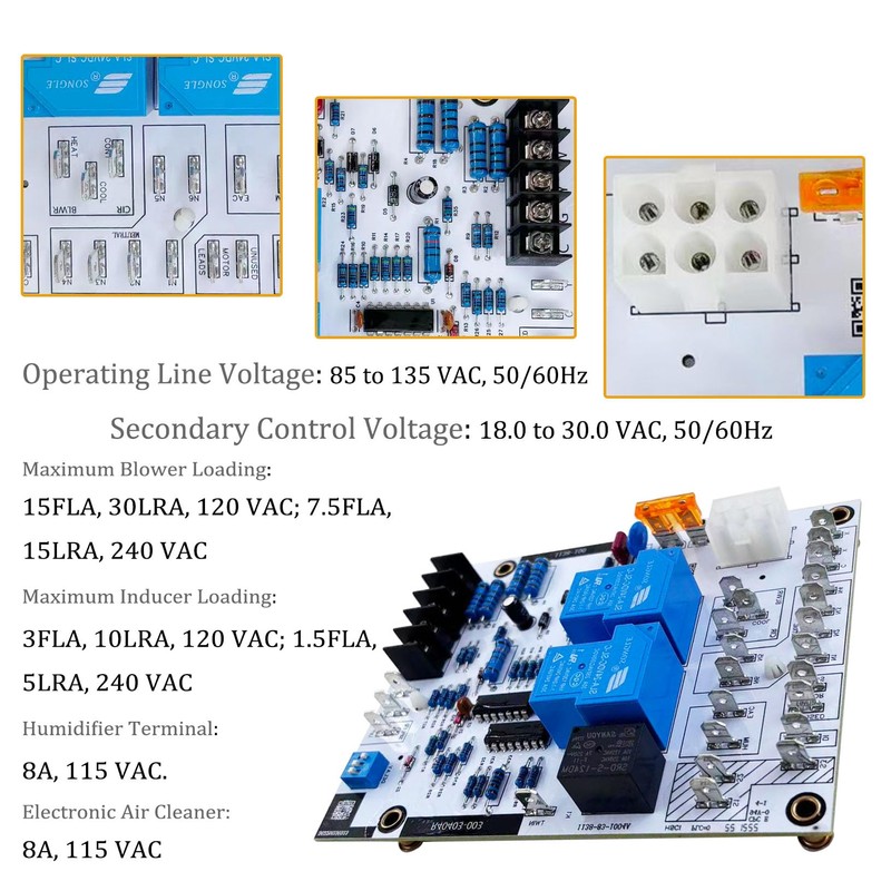 Gihdfer R40403-003 Furnace Blower Control Circuit Board