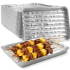 40 Packs Disposable Aluminum Foil Broiler Pan
