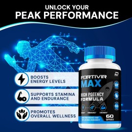 Fortivir Max (2 Pack) Fortivir Max for Men Capsules – FortivirMax Vitamin Complex Pills