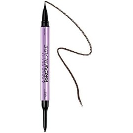 Urban Decay Brow Blade – Lápiz de Cejas, Doble Punta con Tinta y Lápiz Cremoso, Efecto Microblading, Larga Duración, Resistente al Agua, Vegano, Hasta 24 Hrs