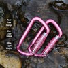 FresKaro 3inch Locking Carabiner Clips with a Twist Auto Lock,