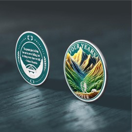 CHURYUML 4 Year Sobriety Chip Four Year Sober Coin Achievement Medallions Sobriety Gifts for Women Men AA Coins Alcoholics Anonymous Addiction Recovery Gift Affirmation Token