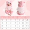 Bseical Baby Jumpsuit Winter, Children's Animal Pyjamas with Hood, Baby