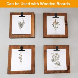 Coideal Coideal 12 Pack Large Black Bulldog Binder Büroklammern / Metallscharnierclip-Dateiklemmen für Kunsthandwerk, Lebensmittelbeutel, Zeichnungen, Fotos für zu Hause Küche und Büro