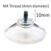 Suction Cups - 20 Pack of 40mm Clear Plastic Sucker