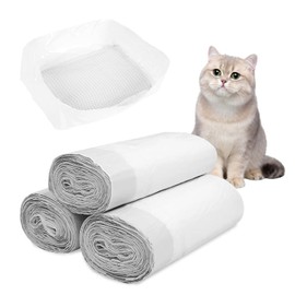 10 Pcs Cat Litter Box Liners Reusable Cat Feces Filter Net Cats Sifting Litter Tray