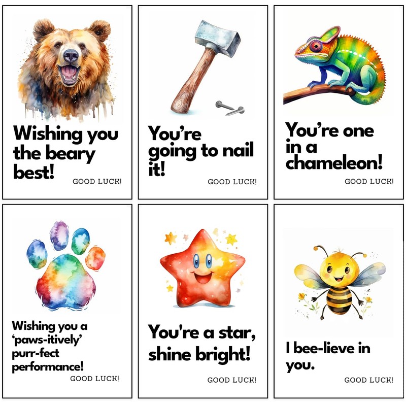 All My Good Luck Puns are Intended - 30 Different