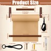 Larbeti 11.8" Kraft Wall Mounted Butcher Paper Roll Holder Dispenser