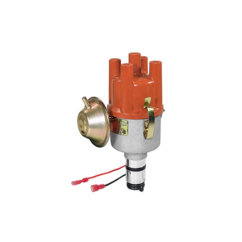Kuhltek Motorwerks 0231170034EL Vacuum Advance Distributor with Electronic Ignition for
