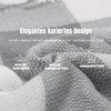 Alster Herz * XXL Triangular Scarf Women's Winter Checked Triangle