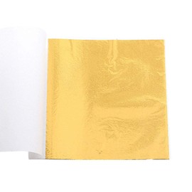 TopHomer 400 Sheets Imitation Gold Leaf for Arts Project Crafting Decoration