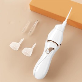 Professional LED Ear Cleaning Kit - 6 Function Wax Removal Spoon with Illumination, 4.3 Inch Flexible Shaft, 3 Interchangeable Tips - Safe Daily Ear Care for Adults & Kids - Color: White