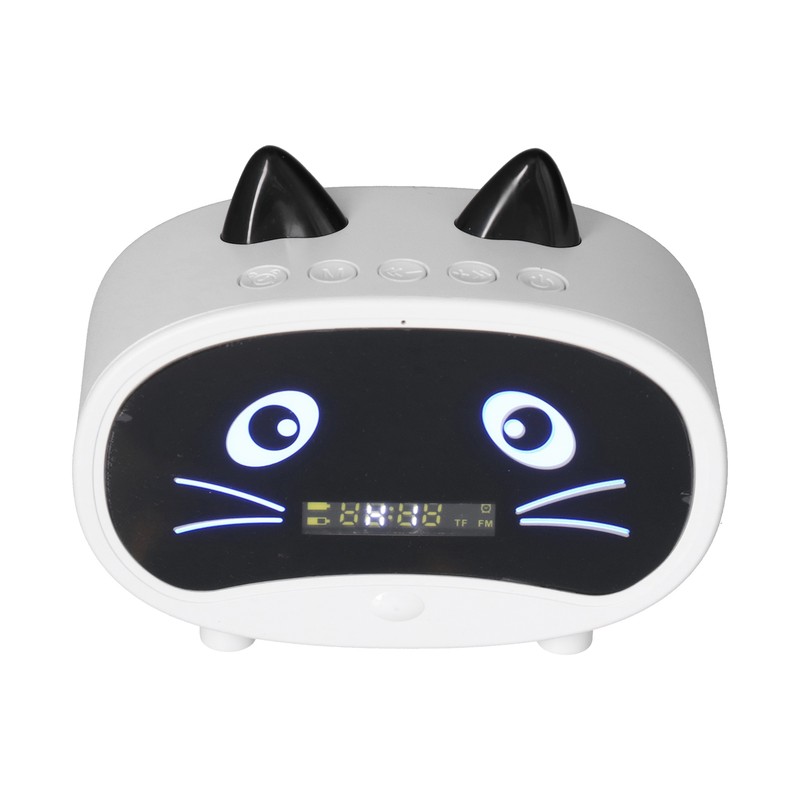 Mini Cartoon Speaker Multifunctional Cute Cat Ear Design Smart Set