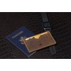 A-SLIM Minimalist Small Leather Card Holder, Compact Card Holder Wallet