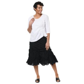 Tulip Clothing Millie Womens Skirt in Black - M