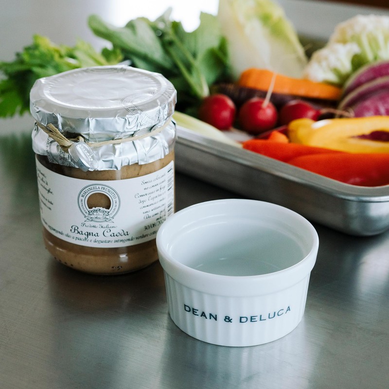 Dean and Deluca Wide Stainless Steel Bat with Lid