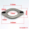 LEXOR Muffler, Flange Gasket, Bolt and Nut Set, General Purpose,