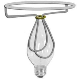 Beige Linen Square Mission Style Nickel Clip On Chandelier Lampshade (Beige Linen)