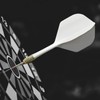 UTXN 8Pcs Dart Flights, Integrated Dart Flights, Darts Accessories, Darts