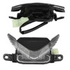 Motorcycle Headlight Transparent Lens Waterproof LED Front Center Lamp Replacement