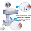VirtuGro Soap Dish Soap Holder Soap Basket Made of Plastic