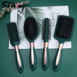 Hair Cushion Massage Brush: Oval, Square, Roll Brush Square (Small)