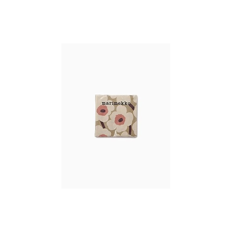 [marimekko] Unikko Cocktail Napkin 25X25 Women's 52_1_5272552660 F, Beige x