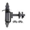 Infinity Decor Heavy Duty Black Gothic Suffolk Ornamental Thumb Gate